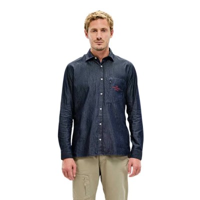 риза,с,дълъг,ръкав,мъжки,ризи,the,mountain,studio,field,light,denim,long,sleeve,shirt,blue,(dark,denim)