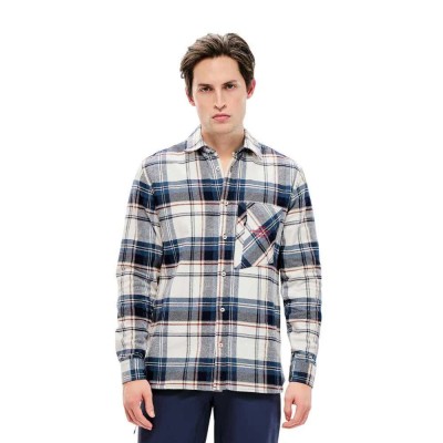риза,с,дълъг,ръкав,мъжки,ризи,the,mountain,studio,overshirt,long,sleeve,shirt,white,(castle,wall,eclipse)