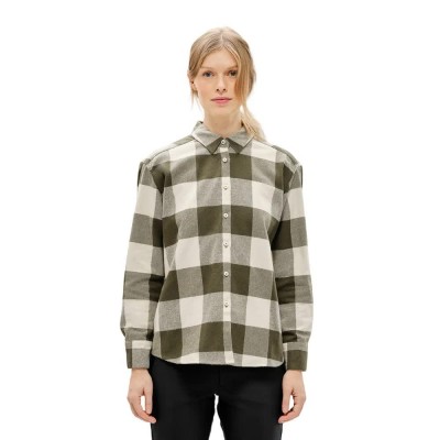 риза,с,дълъг,ръкав,дамски,блузи,дамски,ризи,the,mountain,studio,overshirt,long,sleeve,shirt,forest,green,(green)