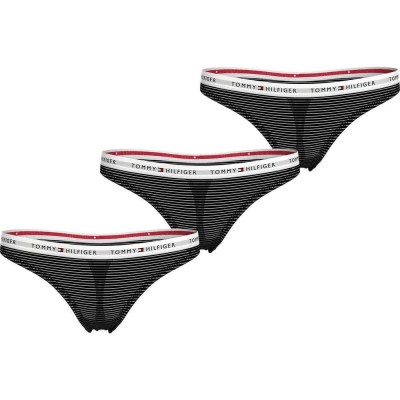 дамско,бельо,дамски,бикини,и,танкини,tommy,hilfiger,mesh,thong,3,units,black