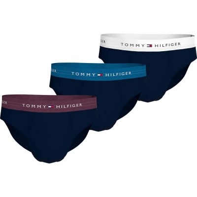 мъжко,бельо,tommy,hilfiger,um0um02904,slips,3,units,blue