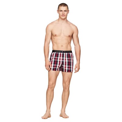 боксерки,мъжко,бельо,tommy,hilfiger,um0um03046,boxers,multicolor,(blue)