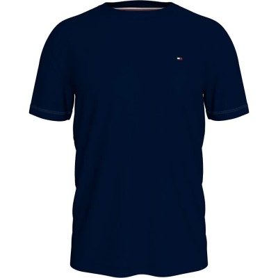 тениска,мъжки,пижами,tommy,hilfiger,essential,short,sleeve,pyjama,t,shirt,blue