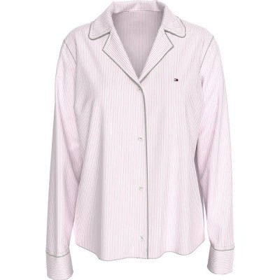 риза,с,дълъг,ръкав,дамски,блузи,дамски,ризи,tommy,hilfiger,uw0uw05635,long,sleeve,shirt,pink