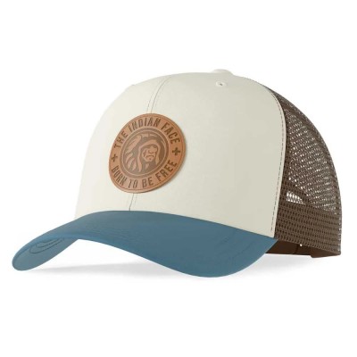шапка,всички,шапки,the,indian,face,born,to,be,free,cap,beige,blue