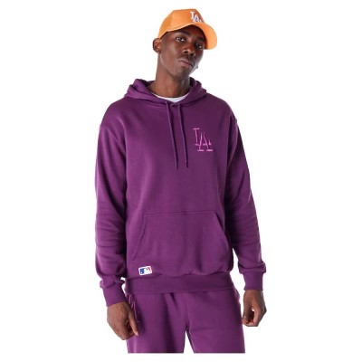 суичър,мъжки,пуловери,new,era,league,essentials,los,angeles,dodgers,hoodie,purple