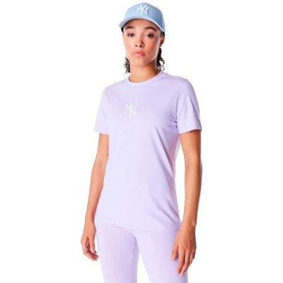 тениска,дамски,тениски,new,era,mlb,le,regular,new,york,yankees,short,sleeve,t,shirt,pastel,purple,(purple)