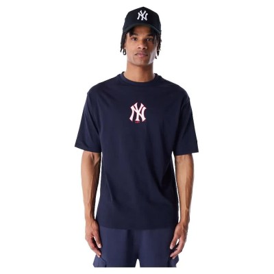 тениска,мъжки,тениски,new,era,mlb,world,series,new,york,yankees,short,sleeve,t,shirt,blue,(navy)