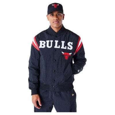 яке,мъжки,якета,new,era,nba,panel,chicago,bulls,bomber,jacket,black