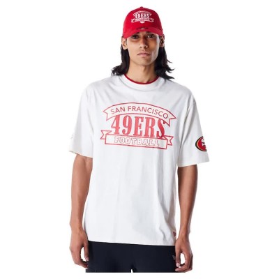 тениска,мъжки,тениски,new,era,nfl,graphic,san,francisco,49ers,short,sleeve,t,shirt,white