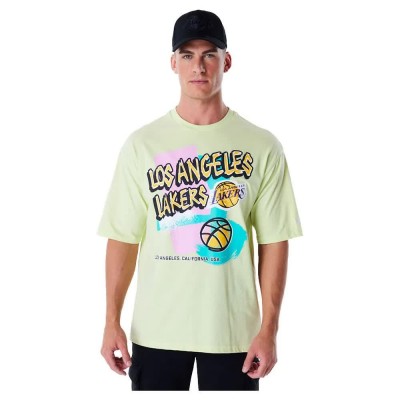 тениска,мъжки,тениски,new,era,retro,graphic,los,angeles,lakers,short,sleeve,t,shirt,green,(green,pstl)