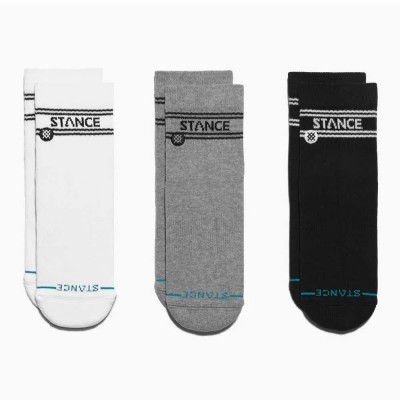 чорапи,мъжки,чорапи,stance,basic,quarter,socks,3,pairs,multicolor,(multicolor)