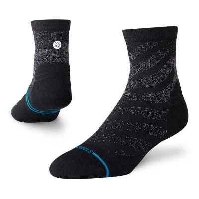 чорапи,мъжки,чорапи,stance,run,light,quarter,socks,black,(black)