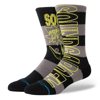 чорапи,мъжки,чорапи,stance,soundgarden,socks,multicolor,(black)