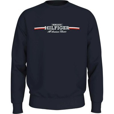 блуза,мъжки,пуловери,tommy,hilfiger,mw0mw35530,sweatshirt,desert,sky,(blue)