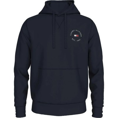 суичър,мъжки,пуловери,tommy,hilfiger,roundall,flag,hoodie,black