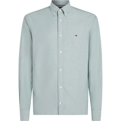 риза,с,дълъг,ръкав,мъжки,ризи,tommy,hilfiger,solid,heritage,oxford,rf,long,sleeve,shirt,ornamental,green,(green)