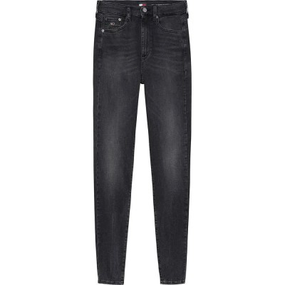 дънки,дамски,панталони,tommy,jeans,sylvia,dh1282,skinny,fit,jeans,black