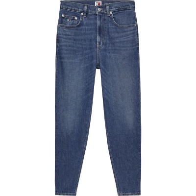 дънки,дамски,панталони,tommy,jeans,uh,tpr,bi0152,co,mom,fit,jeans,blue