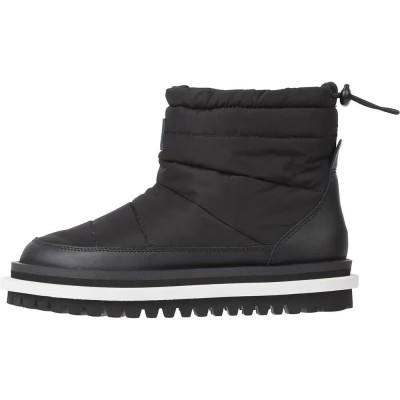 обувки,дамски,боти,дамски,високи,обувки,за,ходене,tommy,jeans,padded,flat,wl,boots,black
