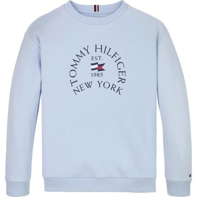 блуза,детски,блузи,tommy,hilfiger,nautical,arch,print,sweatshirt,blue