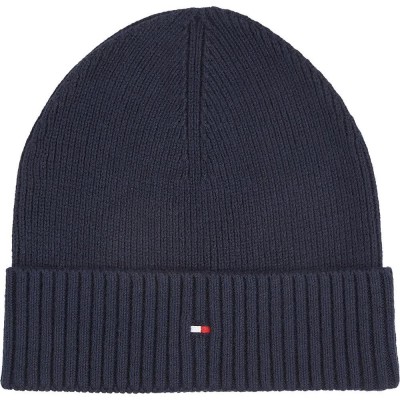шапка,всички,шапки,tommy,hilfiger,flag,pima,beanie,space,blue,(blue)