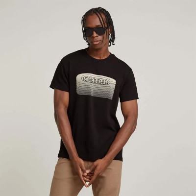 тениска,мъжки,тениски,g,star,stacked,old,skool,logo,r,t,short,sleeve,t,shirt,black,(dark,black)