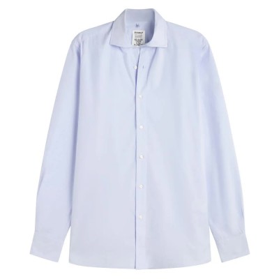 риза,с,дълъг,ръкав,мъжки,ризи,ecoalf,alfredo,long,sleeve,shirt,blue