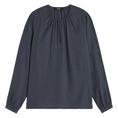 риза,с,дълъг,ръкав,дамски,блузи,дамски,ризи,ecoalf,alma,long,sleeve,shirt,blue