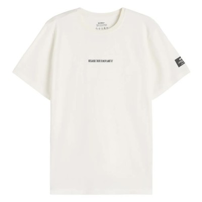 тениска,мъжки,тениски,ecoalf,almer,short,sleeve,t,shirt,natural,(white)