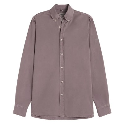 риза,с,дълъг,ръкав,мъжки,ризи,ecoalf,antejo,long,sleeve,shirt,peppercorn,(purple)