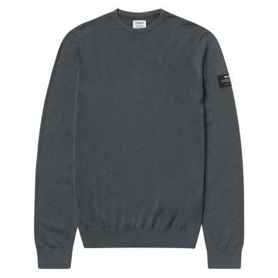 блуза,мъжки,пуловери,ecoalf,bayona,sweater,green,shadow,(grey)