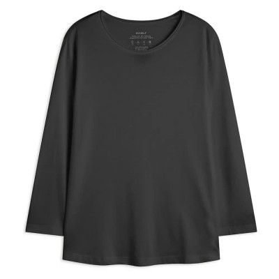 тениска,дамски,тениски,ecoalf,beja,long,sleeve,t,shirt,grey
