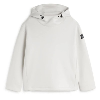 блуза,дамски,блузи,ecoalf,cancun,sweatshirt,white