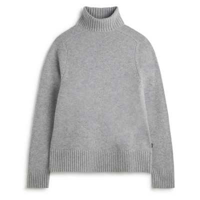 блуза,дамски,пуловери,дамски,плетени,дрехи,ecoalf,caqui,sweater,grey,(grey,melange)
