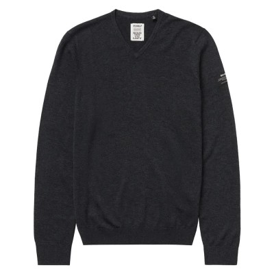 блуза,мъжки,пуловери,ecoalf,ferro,sweater,black,(dark,grey,melange)