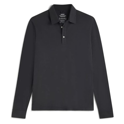 мъжки,блузи,с,яка,ecoalf,matias,long,sleeve,polo,black