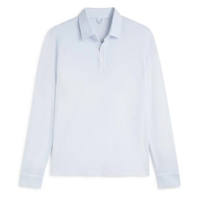 мъжки,блузи,с,яка,ecoalf,matias,long,sleeve,polo,blue,(sky,blue)