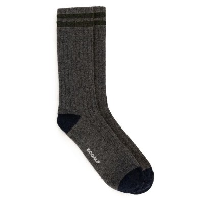 чорапи,мъжки,чорапи,ecoalf,mountain,socks,grey,melange,(grey)