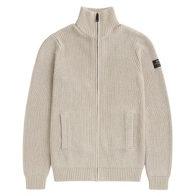 блуза,мъжки,пуловери,ecoalf,nashi,sweater,washed,stone,melange,(beige)