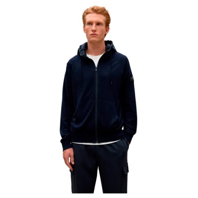 блуза,мъжки,пуловери,ecoalf,peral,full,zip,sweatshirt,deep,navy,(blue)
