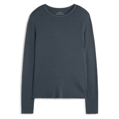 тениска,дамски,тениски,ecoalf,sines,long,sleeve,t,shirt,steel,blue,(grey)