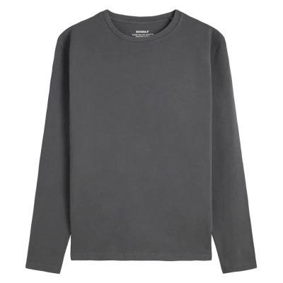 тениска,мъжки,тениски,ecoalf,sustano,long,sleeve,t,shirt,grey