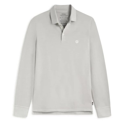 мъжки,блузи,с,яка,ecoalf,ted,long,sleeve,polo,grey,(ice)