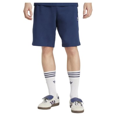 поларени,къси,панталони,мъжки,панталони,adidas,originals,essentials,trefoil,fleece,shorts,blue,(night,indigo)