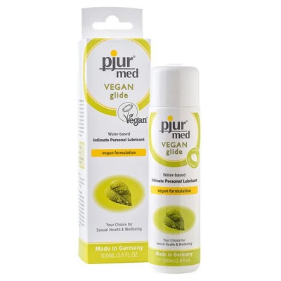 хигиена,тяло,pjur,med,vegan,glide,100ml,waterbased,lubricant,clear,(clear)
