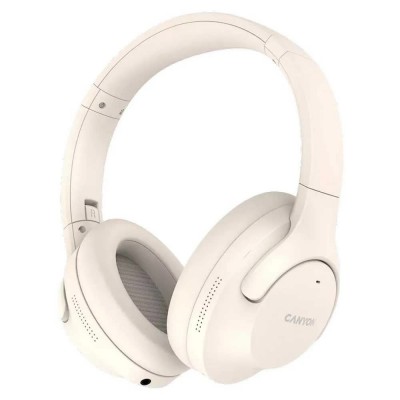 слушалки,слушалки,canyon,bths,10,wireless,headphones,beige