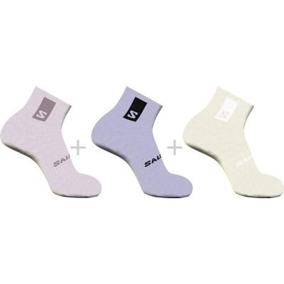 чорапи,дамски,чорапи,salomon,everyday,no,show,socks,3,pairs,multicolor,(hushed,violet,purple,heather,almond)