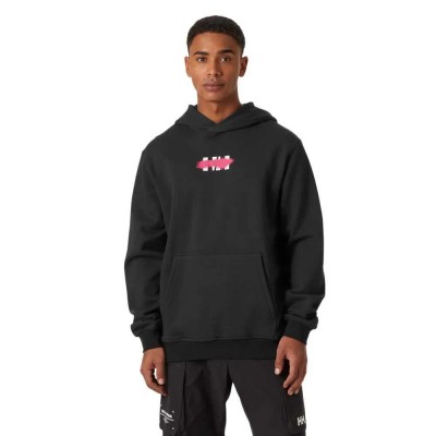 суичър,мъжки,пуловери,helly,hansen,graphic,hoodie,black,(black)