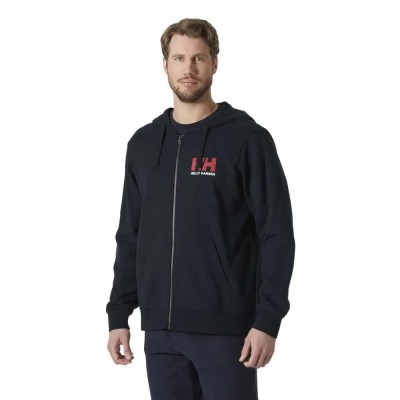 блуза,мъжки,пуловери,helly,hansen,logo,2.0,full,zip,sweatshirt,blue